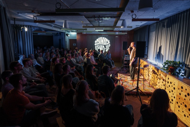 Volles Publikum bei einer SCHNACK Show